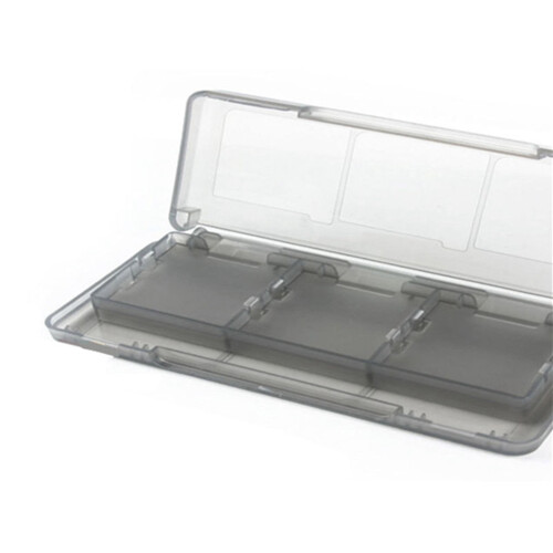 2X Clear 6 in 1 Game Card Storage Case Box for XL LL 2