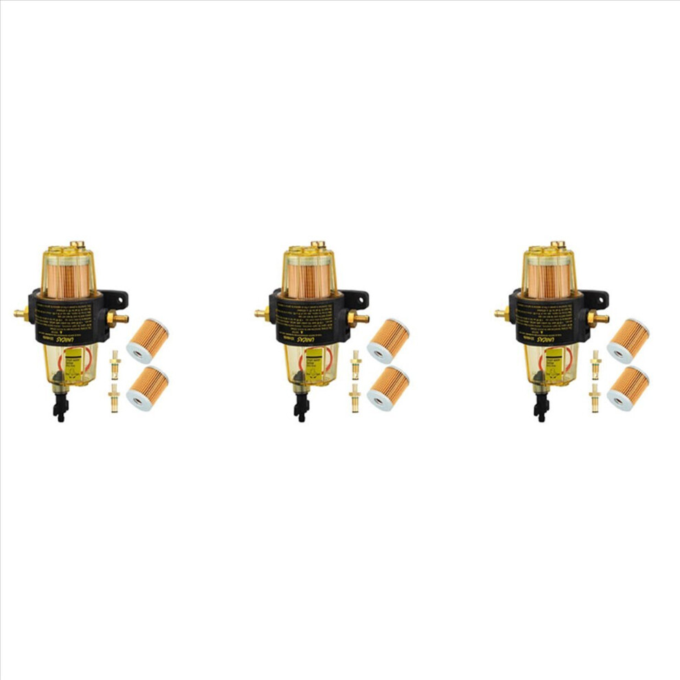 9Pcs Uf-10K Fuel Filter Fuel Water Separator Assembly Fuel Filter Assembly For Mercury Outboard 4853137780507