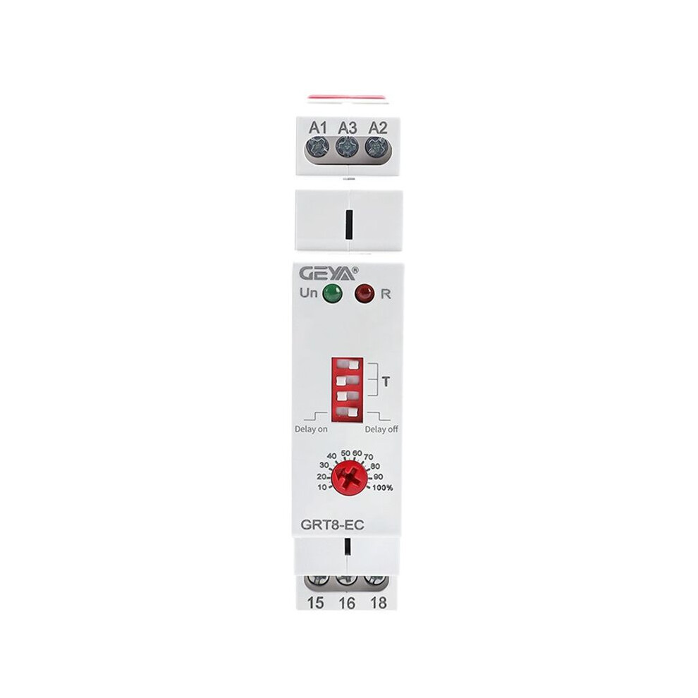 Grt8-Ec 10A Dual Function Timer Relay On Delay Or Off Delay Relay Ac230v Time Relay 4853137796881
