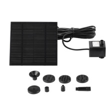 Pompa solare per acqua, pannello solare, pompa per fontana, piscina, laghetto, giardino, irrigatore per bagno per uccelli, laghetto, giardino