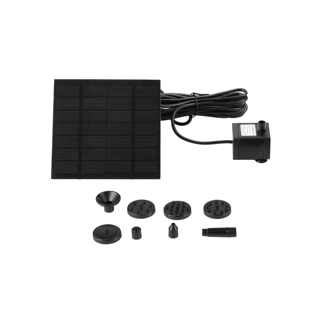 Solar Water Pump Solar Panel Fountain Pump Pool Pond Garden Water Sprinkler Sprayer For Bird Bath/Pond/Garden 4853137796874