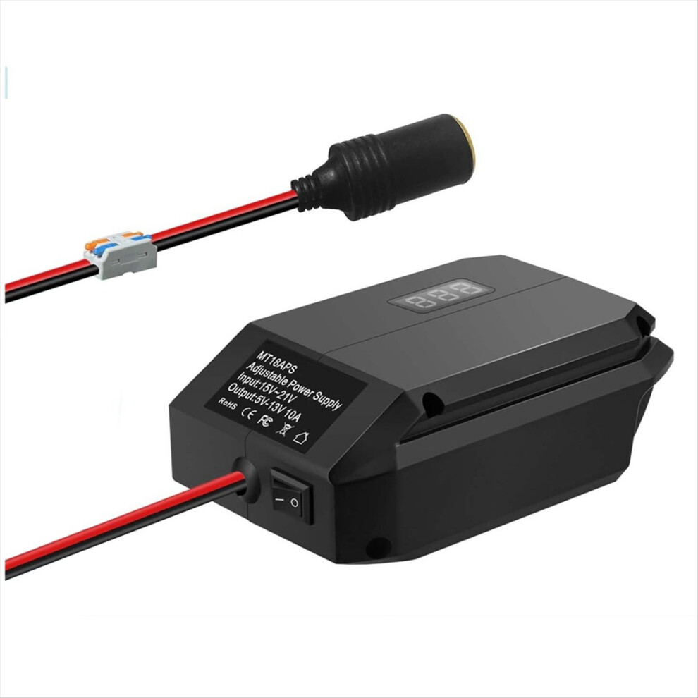 Dc 18V To 12V Converter For 18V Battery, Battery Adapter, Lighter Buck Adapter 4853137703513