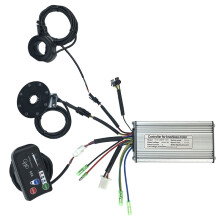 36V/48V 250W 15A Electric Bicycle Sine Wave Controller with KT LED880 Display&Thumb Throttle and Sensor Ebike Accessorie