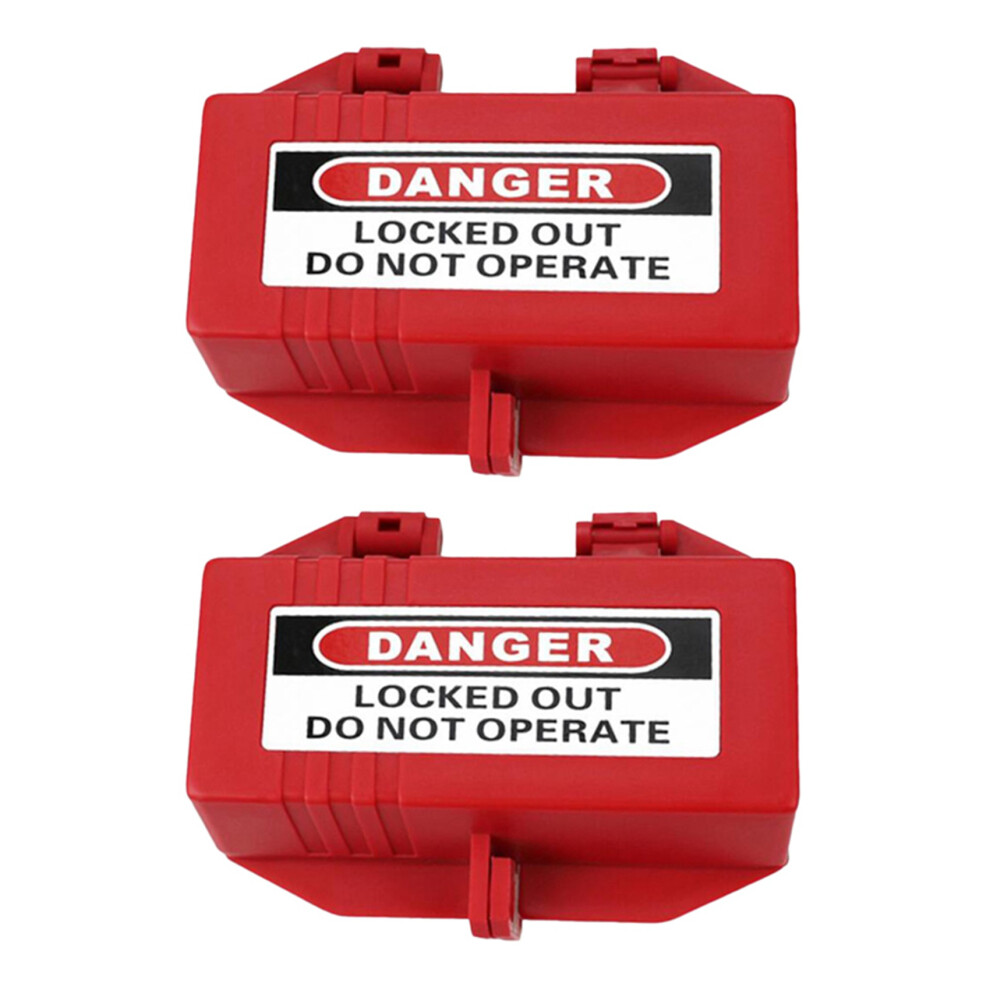2X Household Appliances Power Plug Lock Box Washing Machine Washer Tv Box Air Conditioning Plug Electric Plug Lock 4853137746473