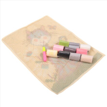 Latch Hook Rug Kits DIY Crochet Yarn Rugs Hooking Craft Kit with Color Preprinted Pattern Design for Adults Kids (Cat)