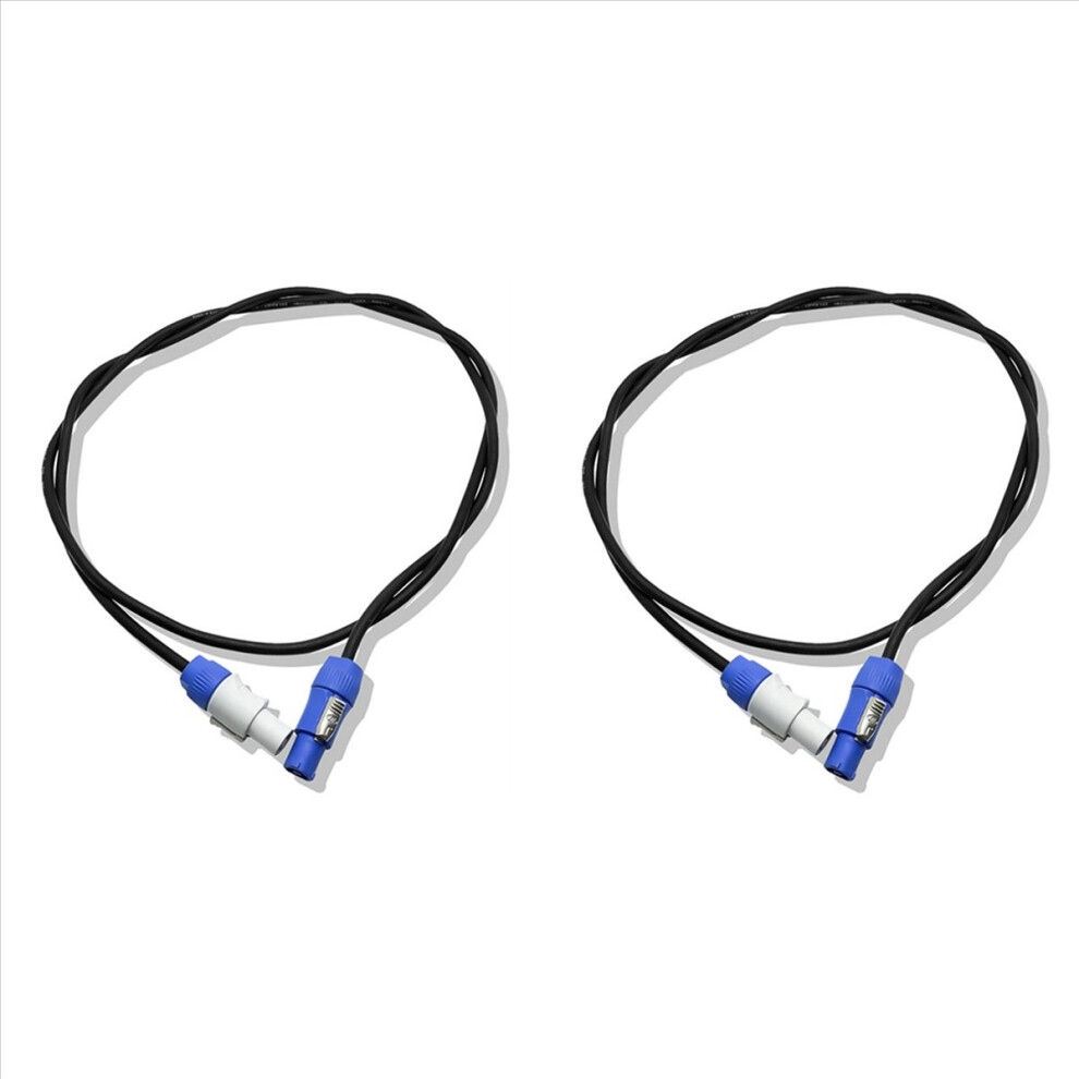 2X 1M Ac Power Cable For Beam Moving Head Light Beam 5R/7R Moving Head Light Extension Powercon Cable 4853137723320
