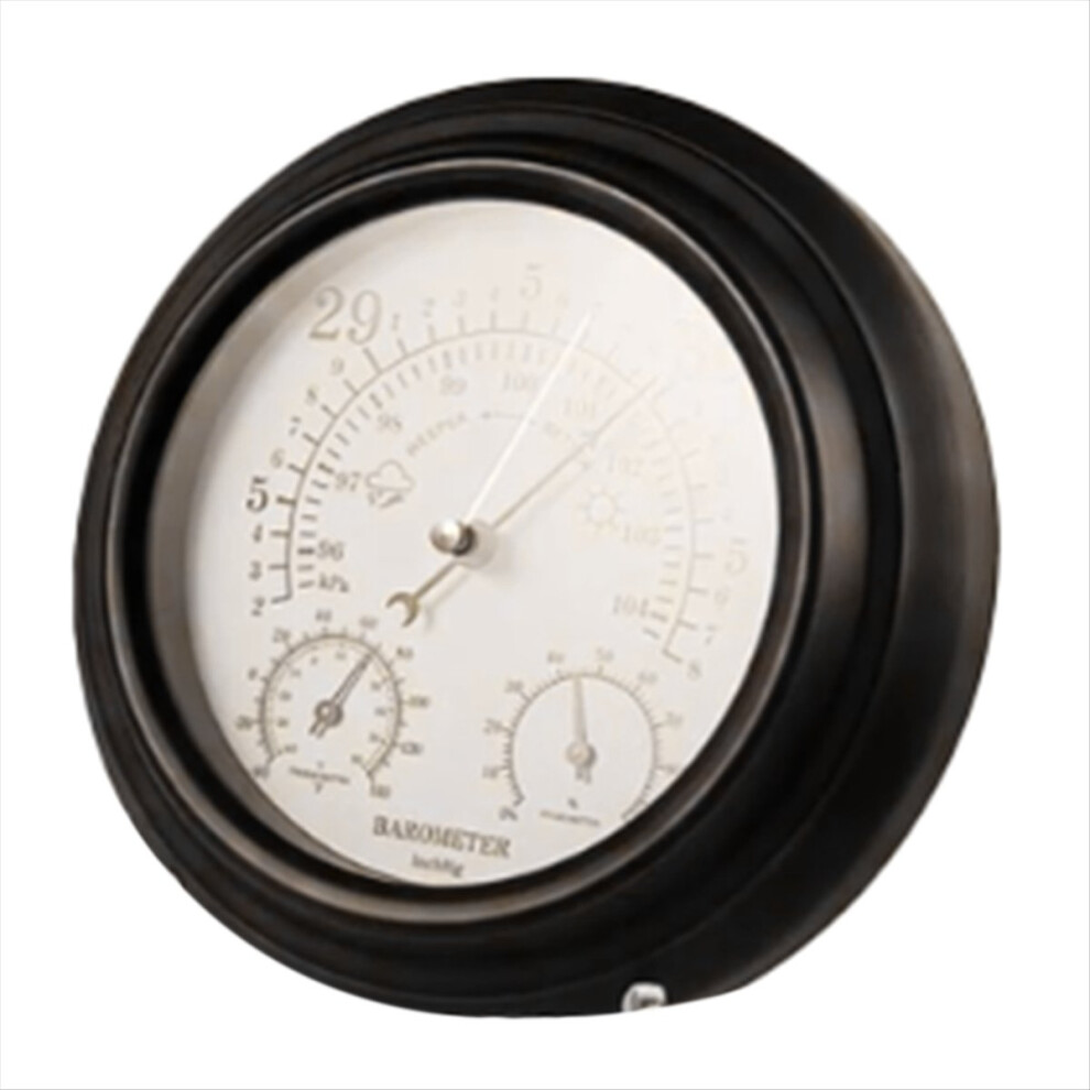 3 In 1 Barometer Thermometer Hygrometer Atmospheric Pressure Temperature Gauge Outdoor Weather Station Humidity Meter 4853137708709