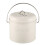 Compost Bin 3L - Stainless Steel Kitchen Compost Bin - Kitchen Composter for Food Waste - Coal Filter 1