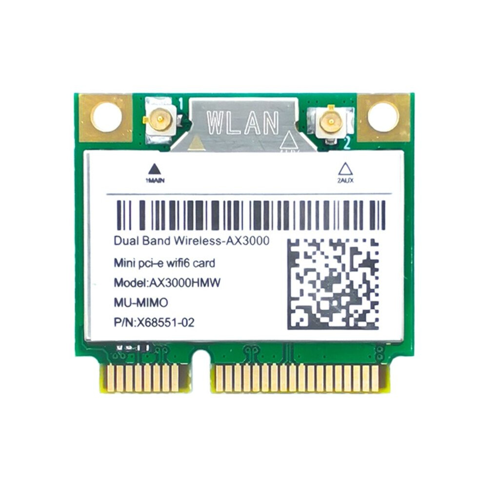 Ax200 Ax3000hmw Network Card Mini Pci-E Wifi 6 Wireless Adapter 2.4G/5G Bluetooth 5.1 Wifi Card 802.11Ax For Win10 4853137724723
