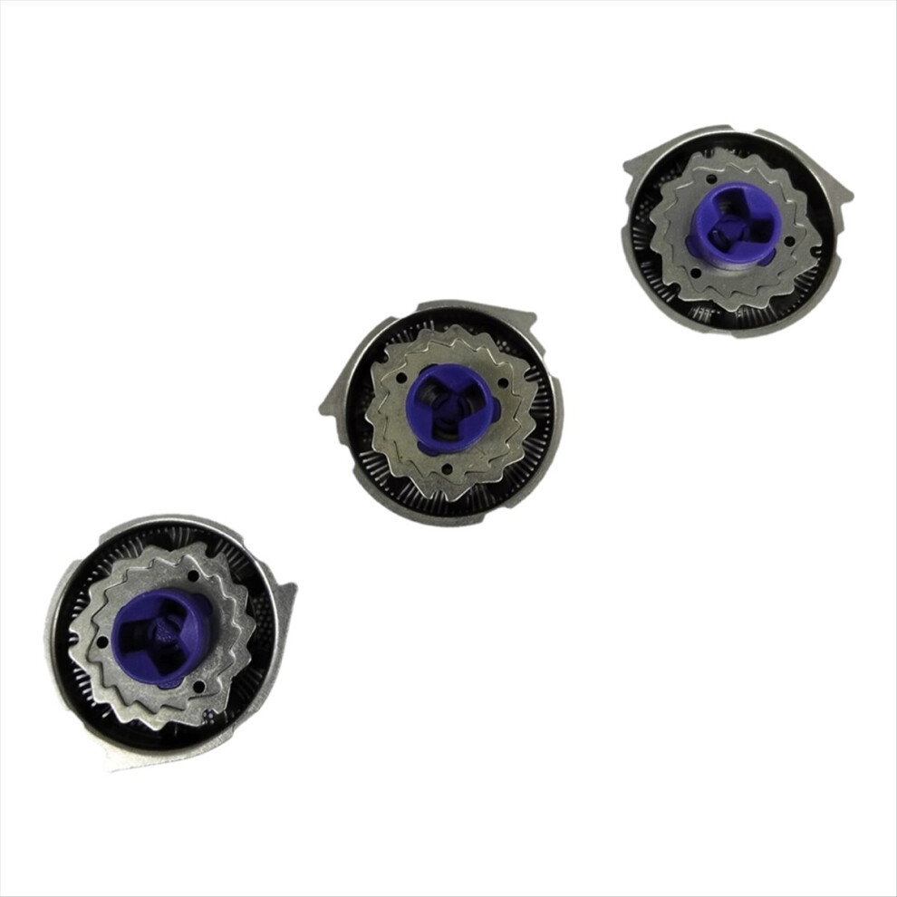 3Pcs Replacement HQ8 Shaver Heads Cutter for Blade PT725 720 HQ7310 6070 6090 7183XL 7180XL 7145XL