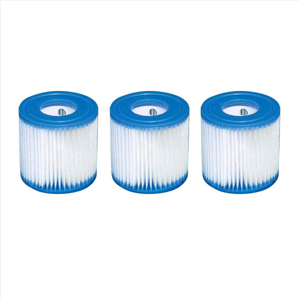 3Pcs Pool Filter Cartridges 89x79x45Mm Replacement Swimming Pool Filter for Pool Filter Pump Cleaner