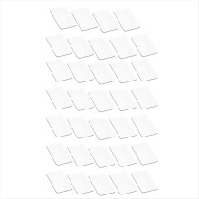 34 pezzi di magneti per sublimazione vuoti, 3x2,2 pollici, magneti per frigorifero personalizzati, sublimazione, frigorifero per cucina e ufficio