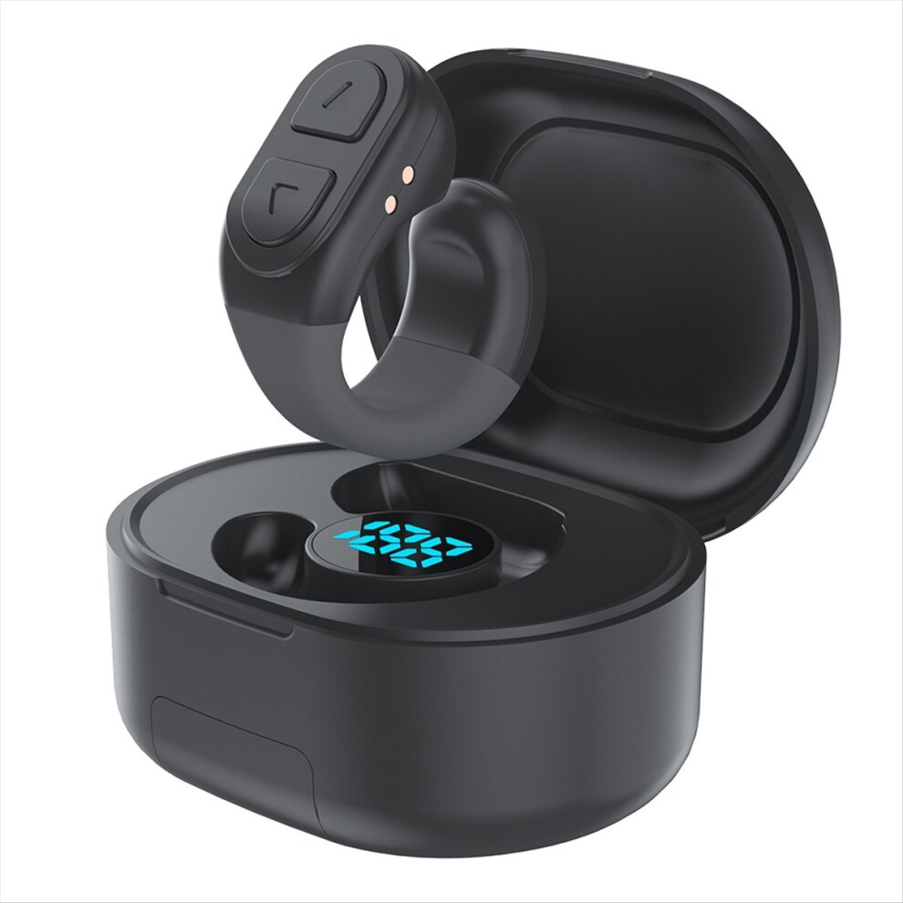 Scrolling Ring Remote Bluetooth Page Turner Clicker With Digital Charging Case For Ios Android Phone- Black 4852463327325