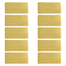 10pcs Anti EMF Radiation Protection Shield Stickers Prevent Ionization for Camera Mobile Cell Phone Laptop Gold