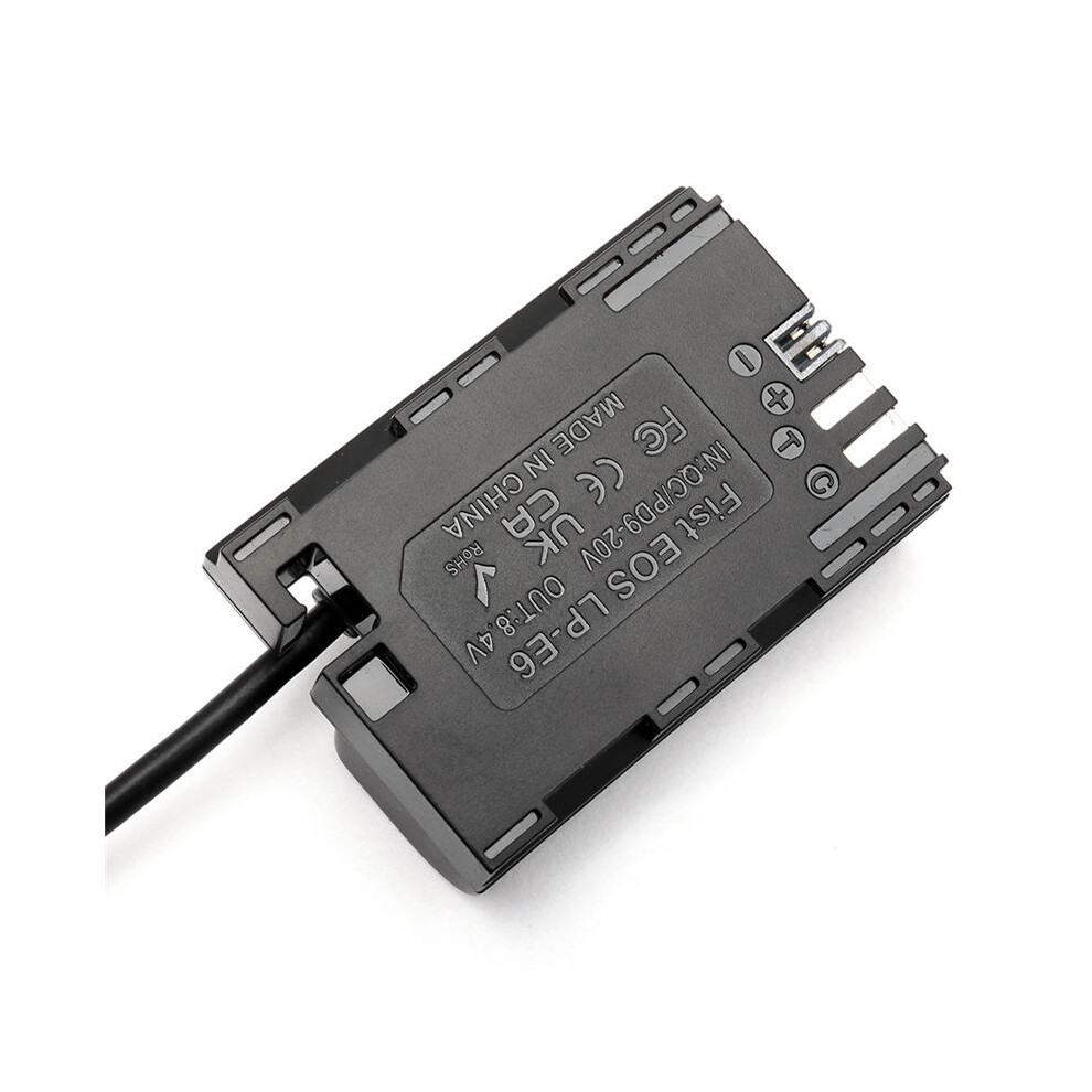 Replace Lp-E6 Dummy Battery For Eos5d Markiv/5D Markll5ds/5Dsr/5D Mark Il/6D Mark Il/Eos6d/7D Mark 11/7D Eos60d 4853137724570