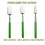 Telescoping Pottery Sponge Ceramic Shaping Tool,Telescoping Sponge Stick with Replacement Heads for Cleanup and Removing 3
