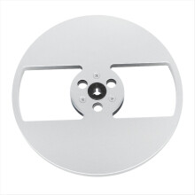 Carrete de cinta vacío de 1/4 7 pulgadas, carrete abierto universal, cinta de sonido, carrete vacío para carrete a carrete para /ReVox Studer Silver