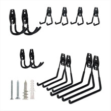 Storage Metal Wall Hook Bicycle Hook Wall Hanging Non-Slip Storage Hook Suitable for Ladders and Gardening Tools