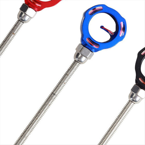 Recurve-Bogenvisier mit einem Pin, Aluminium, Schwarz 2