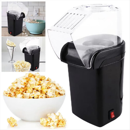 Popcorn Machine Automatic Popcorn Electromechanical Small Popcorn Machine Home Kitchen Mini Popcorn Machine EU Plug 1