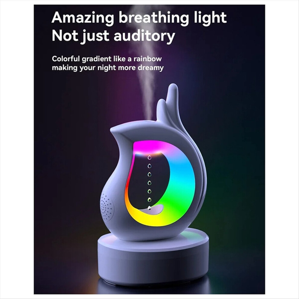 Y16 Bluetooth Speaker Anti Air Humidifier Low Noise Atmosphere Rgb Night Heavy Bedroom Music Player Light 4852423569642