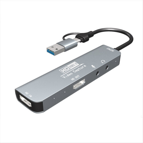 Κάρτα λήψης βίντεο USB 3.0 - Συμβατή με USB/Type-C Game Grabber Record MS2131 για Switch /5 Live Broadcast