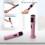 2Pcs Silicone Case for PartyBox Wireless Microphone Anti-Rolling Protective Case with Base Microphone Case Pink 6