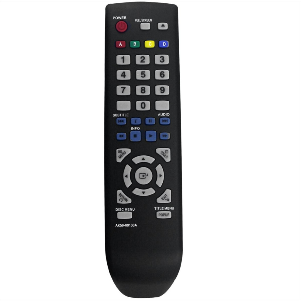 Ak59-00133A Remote Control For Blu-Ray Player Bd-D5100 Bd-D5100/Xu Bdd5100 Bdd5100xu Replacement Controller 4852423570600