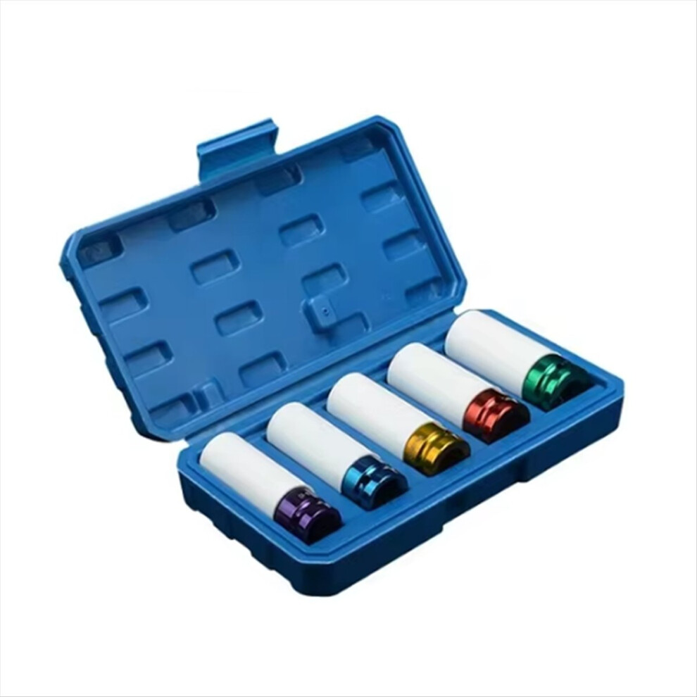 15/17/19/21/22Mm Hex Sockets Pneumatic Wrench Tire Screw Hexagonal Sleeve Tire Protection Impact Nut Socket 4852423585581
