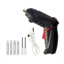 3,6-V-Akku-Schraubendreher-Set mit wiederaufladbarem Lithium-Akku, elektrischer Handbohrmaschine, drehbarem Multifunktionswerkzeug, 2er-Set