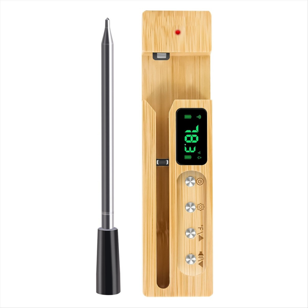 Wireless Meat Thermometer, Food Thermometer with Wireless Probe,Range Meat Thermometer Digital Wireless