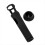 2Pcs Silicone Case for PartyBox Wireless Microphone Anti-Rolling Protective Case with Base Microphone Case Black 1