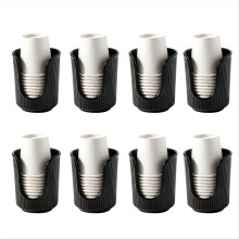 Bathroom Cup Dispenser, Plastic Paper Cup Holder, Disposable Mouthwash Cup Storage Rack, Kitchen and Bathroom