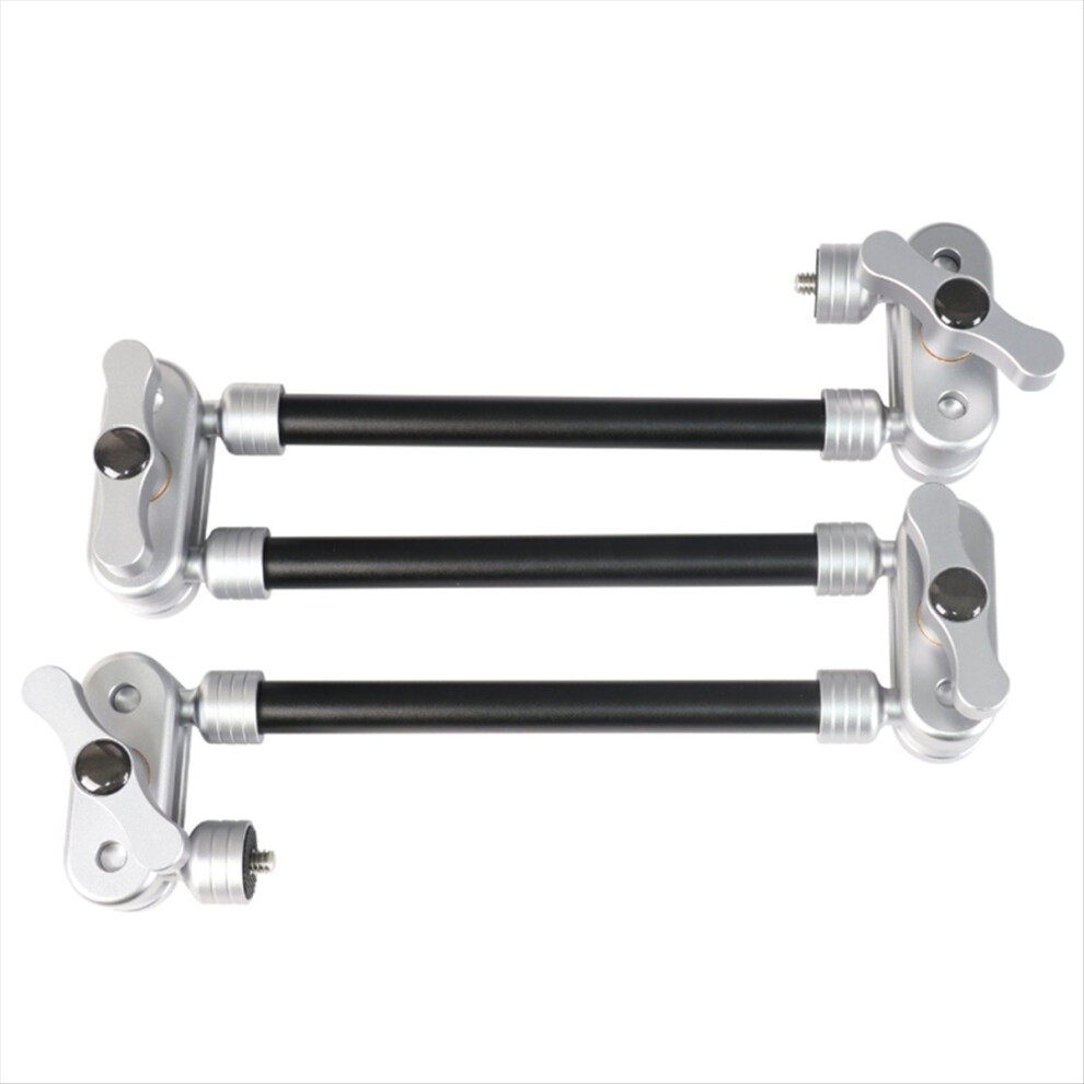3 Section Magic Arm Aluminum Alloy Multifunctional Rotating Telescopic Universal Magic Arm Bracket Desktop Fixture 4852423526720