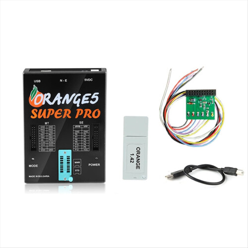 Orange5 V1.42 Main Unit 5C38 ECU Programmer Adds More Ecu Mcu List Program for Upgrade Orange 5