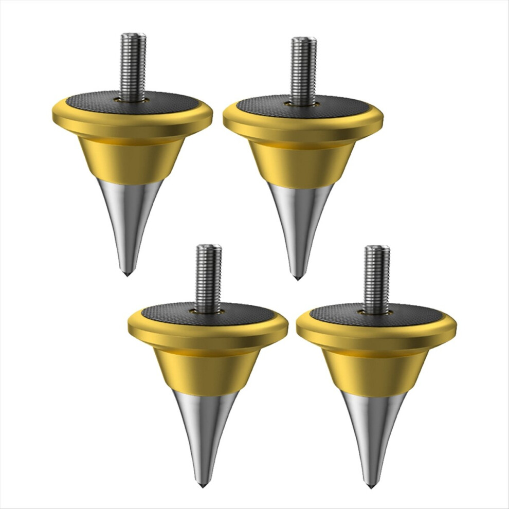Speaker Isolation Spike Feet Stand Damper Cone For Hifi Audio Turntable Recorder Amp M6 Gold 4852423576022