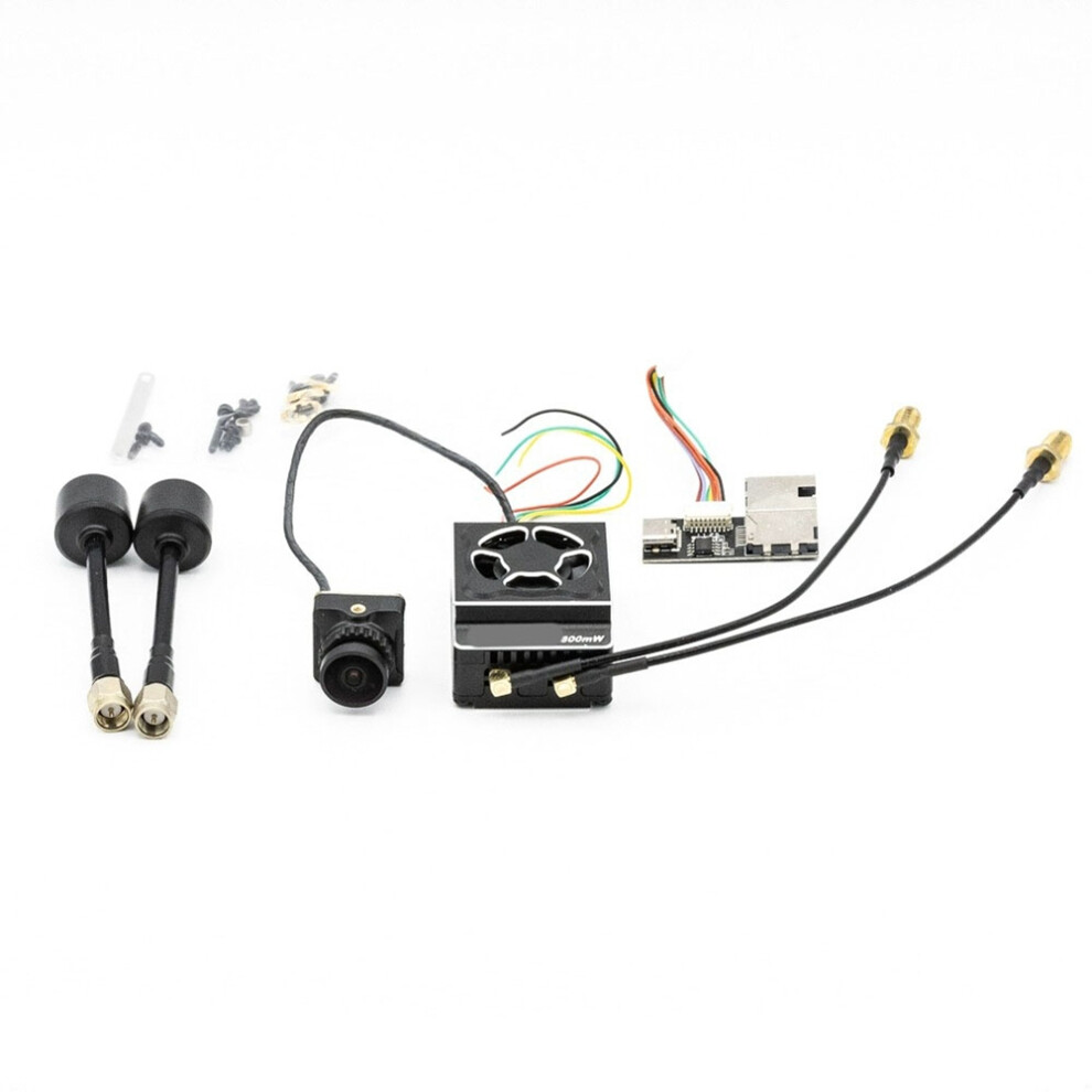 Openipc Wyvern Link Alpha 800Mw Vtx - Aluminum Shell Openipc Goggle Black 4852423523477