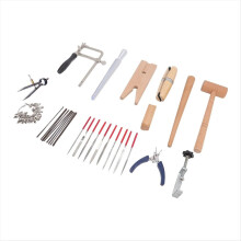 Schmuckwerkzeugset mit Sägerahmen, Schneidwerkzeugen und Feilen – Komplettes Juwelier-Set für die Herstellung von Ringen, Drahtarbeiten und mehr
