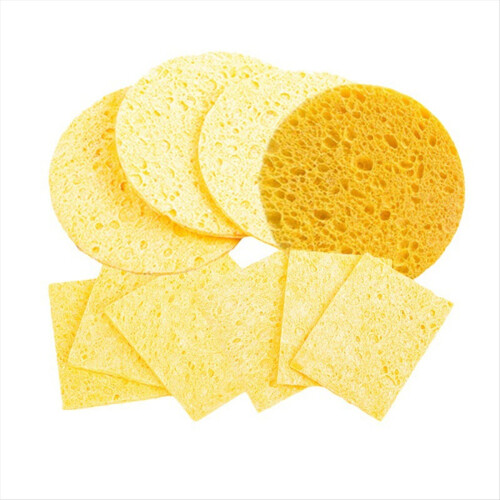 Soldering Iron Tip High Temperature Resistants Sponge Yellow Cleaning Sponge Cleaning Sponge Rectangular Sponge 2