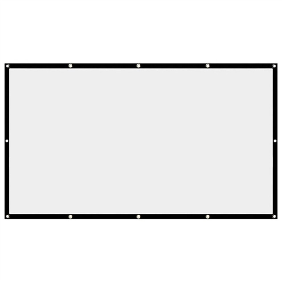 Projector Screen Movie Screen 16:9 Portable Projector Screen Foldable Washable For Theater Home Movie 150 Inch 4852423517339