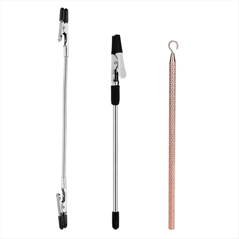 3Pcs Bracelet Helper Tools, Wearing Assistance Hook And Clips Quick Wear And Disassembly Fastener Helper Tool 4852423577937