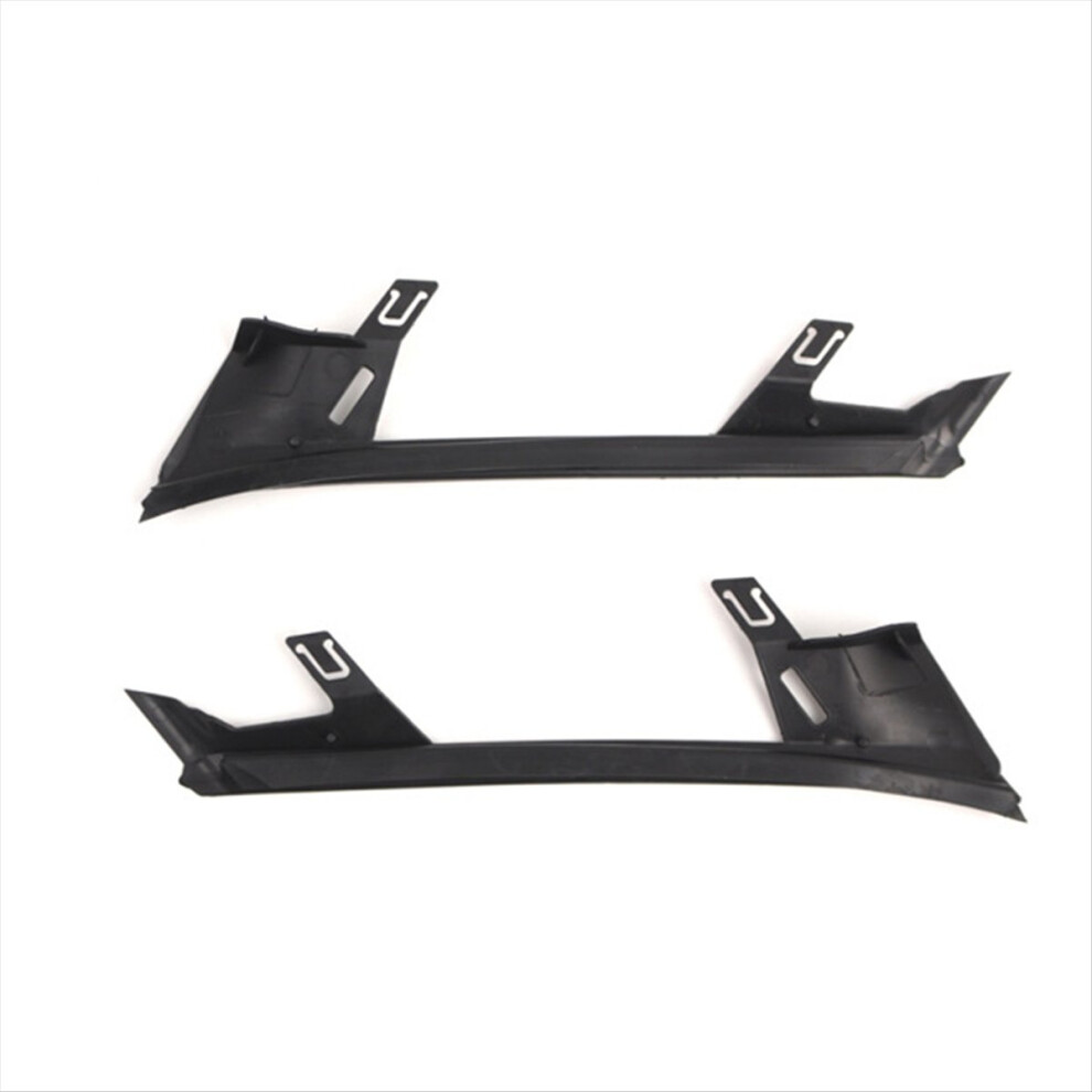 For 3 Series E92 E93 Front Headlight Gasket Pair Left Right Black 4852423596372