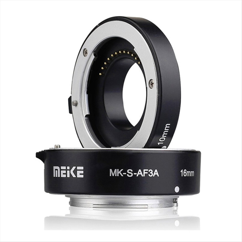 S-Af3a Metal Auto Focus Macro Extension Tube 10Mm 16Mm For Mirrorless A6300 A6000 A7 A7sii Nex E-Mount Camera 4852423530888