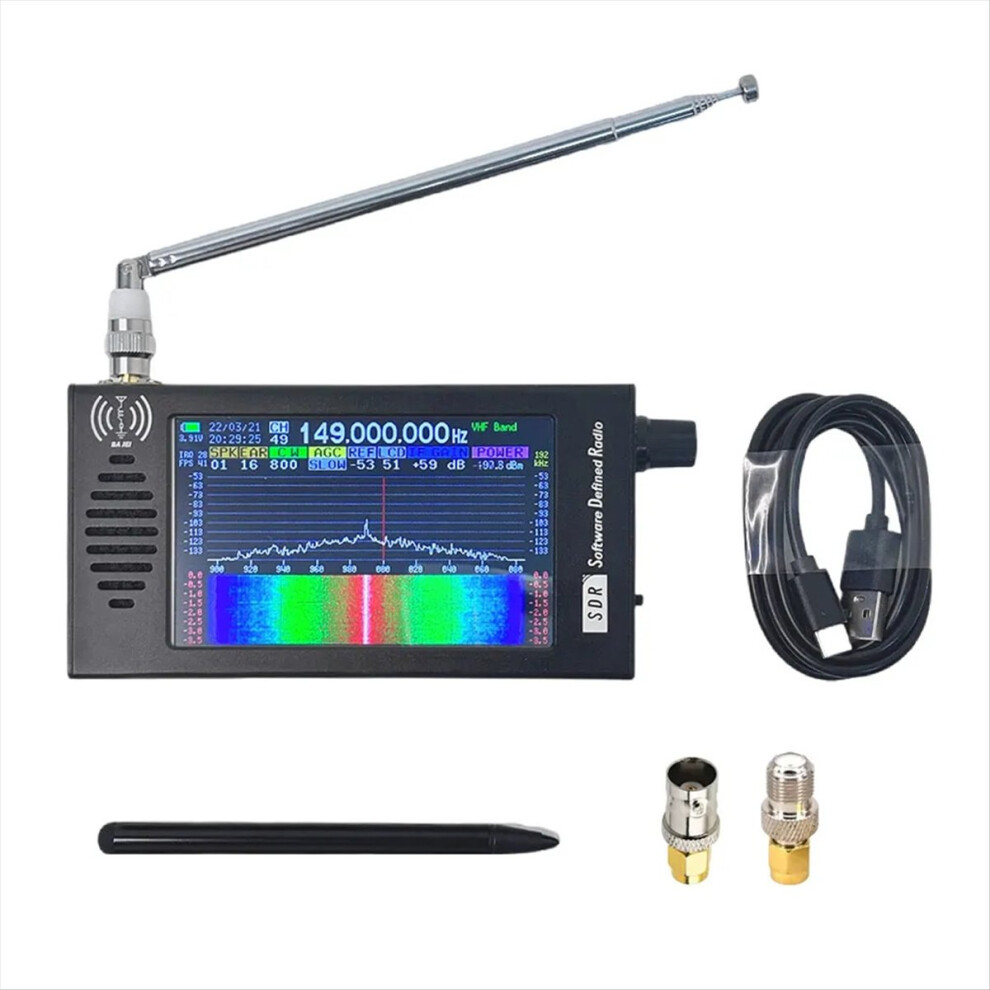 Sdr Radio Shortwave Digital Fm Radio Receiver Tranceiver Sdr Demodulation Color Screen 4852423542522