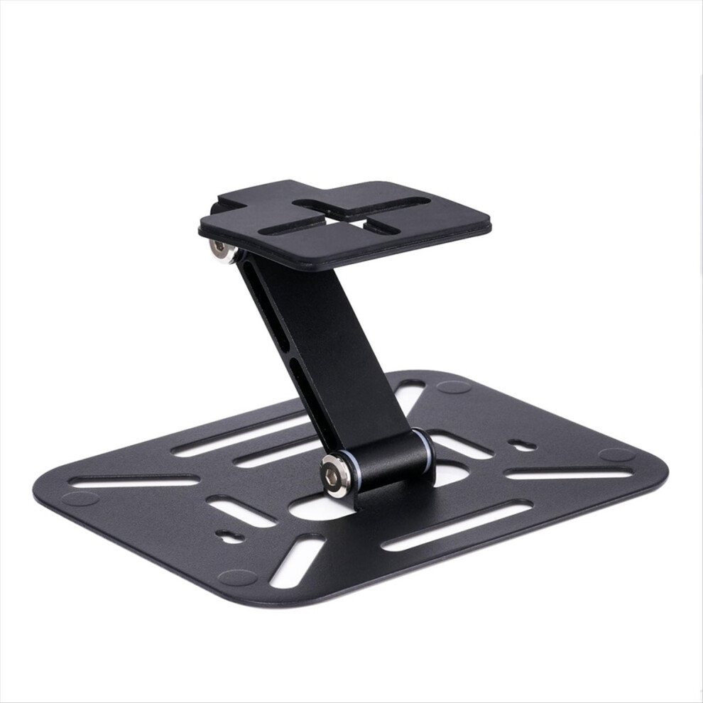 Foldable Projector Stand Desk, Wall And Ceiling Mount Bracket With 180-Degree Rotation For Home Theater Projector Black 4852423532677