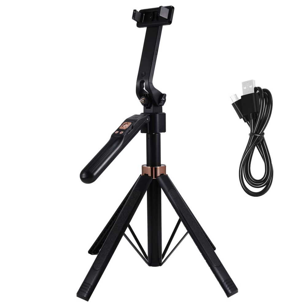 Telescopic Portable Tripod Stable Base Selfie Stick Adjustable Height 360 Rotation Live Streaming Stand Selfie Stick 4852423554662