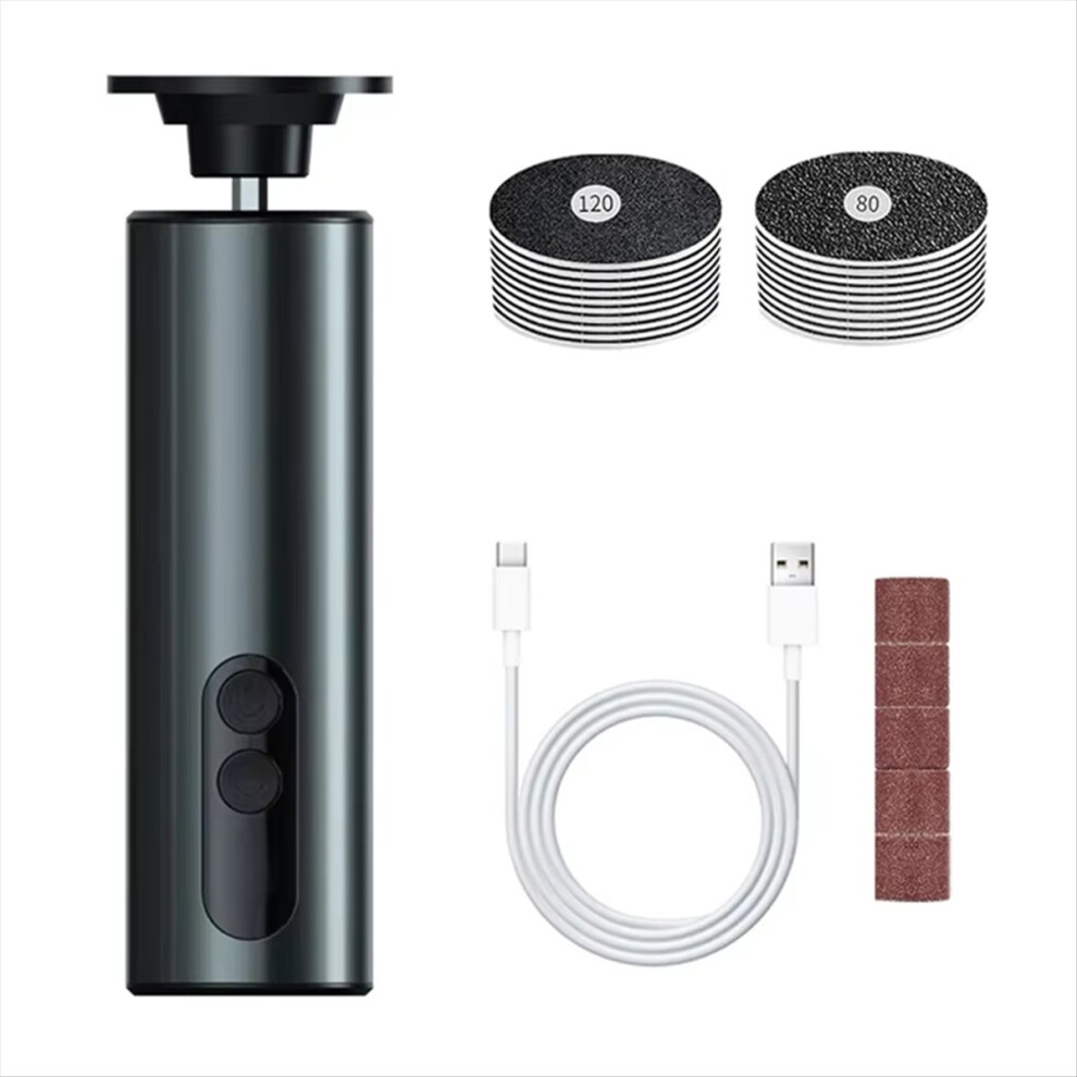 Black Electric Foot Grinder Callus Remover For Feet Foot Exfoliation Sander Electric Foot File Pedicure Machine