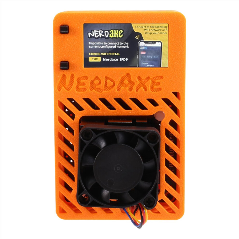 Nerdminer Miner 500Gh/S Bm1366 Asic Chip Solo Lottery Btc Miner Lottery Mining Miner Uk Plug 4852423511504