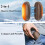 Coffee Bean Shape Magnetic Hand Warmer Split Mini Portable Double Sided Heating Rechargeable Warmer Winter Essentials A 3