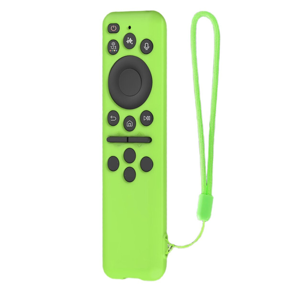 Antidust Silicone Remote Cover Full Body Protections Nonslip Textures Shock Absorbing For Bn5901432a/Bn5901480l Green 4852423554242
